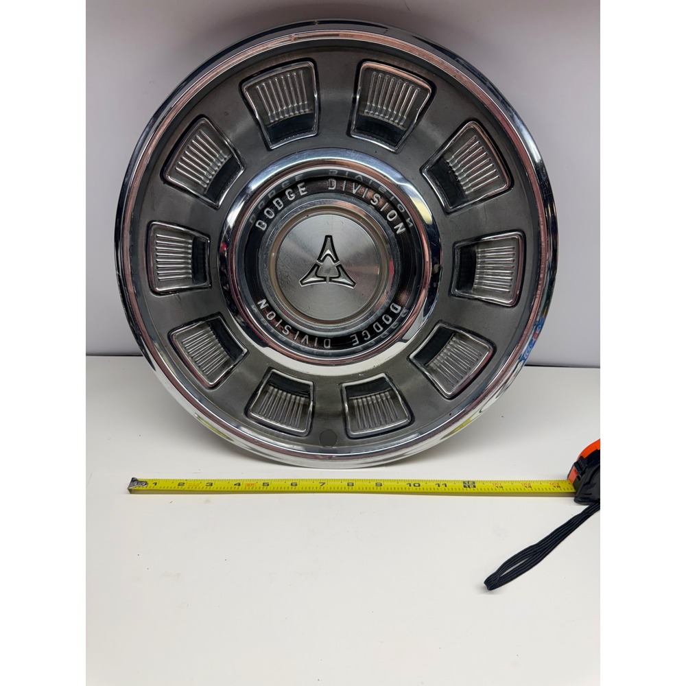 Vintage Dodge Division 14 Inch Hubcap Wheel Cover Fratzog Logo Mopar Metal